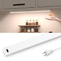 MYPLUS 16 Inch Under Cabinet Lights with Hand Wave,Plug and Play