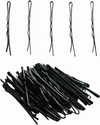 Myra Collection Black Metal Hair Pin Bobby Hair Pin for Girl and Women's (Pack of 120) Hair Pin (Black)