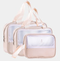 MYSASHOP Cosmetic Pouch (Beige)