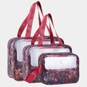 MYSASHOP Cosmetic Pouch (Red)
