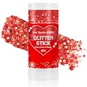 Mysense Red Face Hair Body Glitter Stick,4th of July Accessories and Outfits for Women Girls Kids,USA Flag Makeup for Independence Day Memorial Day Veterans Day,Festival Rave Accessories