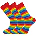 Mysocks Men and Women Crew Socks Extra Fine Combed Cotton Seamless Toe