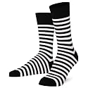 Mysocks Men and Women Crew Socks Extra Fine Combed Cotton Seamless Toe