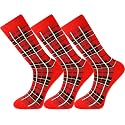 Mysocks Men and Women Crew Socks Extra Fine Combed Cotton Seamless Toe