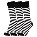 Mysocks Men and Women Crew Socks Extra Fine Combed Cotton Seamless Toe