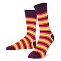 Mysocks Men and Women Crew Socks Extra Fine Combed Cotton Seamless Toe