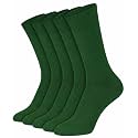 Mysocks Unisex Extra Fine Combed Cotton Crew Socks |5 Pairs Set | Seamless Toe | Make Your Steps Enjoyable