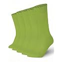 Mysocks Unisex Extra Fine Combed Cotton Crew Socks |5 Pairs Set | Seamless Toe | Make Your Steps Enjoyable
