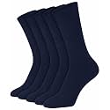 Mysocks Unisex Extra Fine Combed Cotton Crew Socks |5 Pairs Set | Seamless Toe | Make Your Steps Enjoyable
