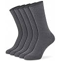 Mysocks Unisex Extra Fine Combed Cotton Crew Socks |5 Pairs Set | Seamless Toe | Make Your Steps Enjoyable