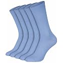 Mysocks Unisex Extra Fine Combed Cotton Crew Socks |5 Pairs Set | Seamless Toe | Make Your Steps Enjoyable