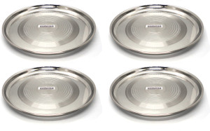 Mystrkiho Stainless Steel Heavy Gauge Dinner Plate