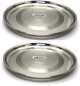 Mystrkiho Stainless Steel Heavy Gauge Dinner Plate