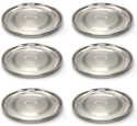 Mystrkiho Stainless Steel Heavy Gauge Dinner Plate