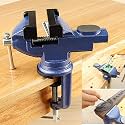 MYTEC Home Vise Universal Rotate 360° Work Clamp-On Vise, 3.2"