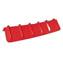 Mytee Products 10 Pack Red Flatbed Edge Protectors - 8" x 8" x 36" | V Shaped Winch Ratchet Straps Plastic Corner Protector for Flatbed Cargo Load