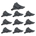 10 Pack V-Shaped Replacement Head for 8ft Corner Protector Handle - Black