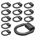Mytee Products (12 Pack) 1/2" Heavy Duty Weld-On Forged D Ring 12,000 Lbs