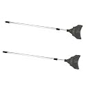 Mytee Products 2 Pack 8ft Edge Protector Pole for Flatbed Trucks - Corner Protector Placement Tool - Adjustable Extension Handle for V-Shaped Boards &amp; V Edge Guards