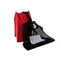 Mytee Products (20 Pieces) Red 4"x6" Flatbed Edge Protectors with Carrying Case - 4" Winch Ratchet Straps Corner Protectors for Flatbed Cargo Load