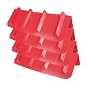 Mytee Products (4 Pack Red Corner Protector V Shaped Edge Guard 8" x 8" x 24" Inches