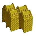 Mytee Products 80 Pack 4" Edge Protectors for Flatbed Trucks with Carrying Case - Ratchet Strap Corner Protectors Fits 2" 3" &amp; 4" Winch Strap - Cargo Load Corner Guards for Tie-Down Accessories