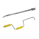 Mytee Products Strap Winder w/Winch Bar for Flatbed Trailer Winches - Quick Hand Strap Roller for Truckers - Winch Strap Winder for Winding - Flatbed Accessories