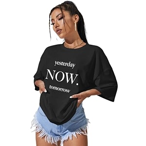 MyTees Pure Cotton Oversized T Shirts for