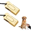 Mythrojan Brass and Steel Pet Training Clicker Puppy Dog Training Cricket Clicker U.S. Engraved Military Gear Metal Clicker (Clicker Pack of 2Pcs)