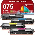 MYTONER 075 Toner Cartridge Set 4 Pack for MF665Cdw LBP646Cdw MF663Cdw