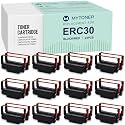 MYTONER 24 Pack ERC30 ERC-30 ERC 30 34 38 B/R Black Red Compatible with Ink Ribbon Cartridge for use in ERC38 NK506