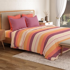 mytrident bedsheet for double bed king size 10834 x 10834  brooke red