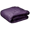 MYTRIDENT Home Essential Style me Solid Double Flannel Blanket, 290GSM, 100% Polyster, Royal