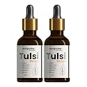 myUpchar Tulsi Drops - Sourced 5 Rare Tulsi from Himalayan range | Purified Tulsi Extract - Colorless and Odorless | Immunity Booster, Relieve Cough & Cold - 30ml (Pack of 2)