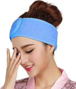 myynti 2 pcs spa facial headband makeup shower bath wrap sport headband for men and women salon and home use multicolor makeup headband