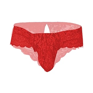 MYZA Mens Lycra Lace Half Coverage Lace