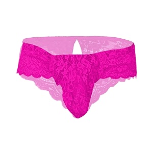 MYZA Mens Lycra Lace Half Coverage Lace