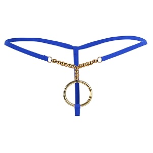 MYZA Mens Polyester Spandex G-String Thongs