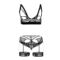 MYZA Men39s Power Net Garter Lingerie SetBra