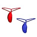 Men's Microfiber G-String Underwear, Minimal Coverage