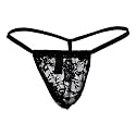 MYZA Men Polyester G-Strings Thong (Pack of 1)