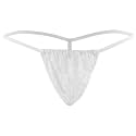 MYZA Men's Lycra Lace Bulge Pouch G String Thong Underwear