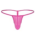 MYZA Mens Solid Net G Strings (Pack of 1)