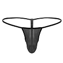 MYZA Mens Solid Net G Strings (Pack of 1)
