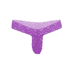 MYZA Womens Microfibre Floral Lace Low Rise