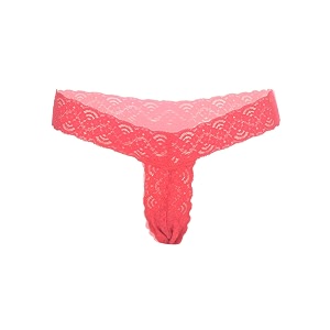 MYZA Womens Microfibre Floral Lace Low Rise