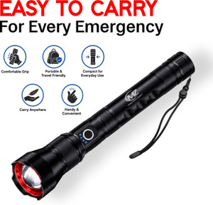 MZ Super Bright Zoomable Rechargeable Metal Search