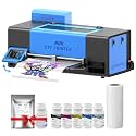 MZK A3+ DTF Printer Bundle With F1080 Printhead,2X Speed vs L1800/R1390,5" Rotatable Smartscreen,Auto Cleaning Maintenance+Ink Anti-Clog Filter system,Dual Ink Level Alert,Film Cutter,Gift Ink 2 Years