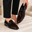 mzoracollection Royal Gloss Tassel Loafers Casuals For