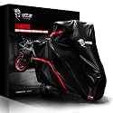 MZS Motorcycle Cover Waterproof Outdoor fits up to 73" Street Bikes Scooter